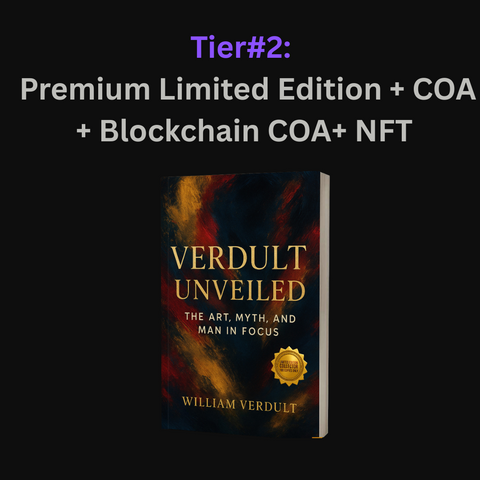 ** Limited Edition - Verdult Unveiled: The Art, Myth, and Man in Focus -Book 2
