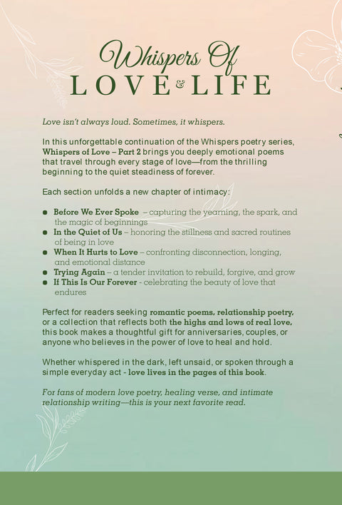 Limited Collector’s Series - Whispers of Love and Life Part II