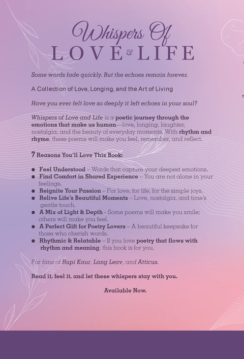 Limited Collector’s Series - Whispers of Love and Life Bk 1